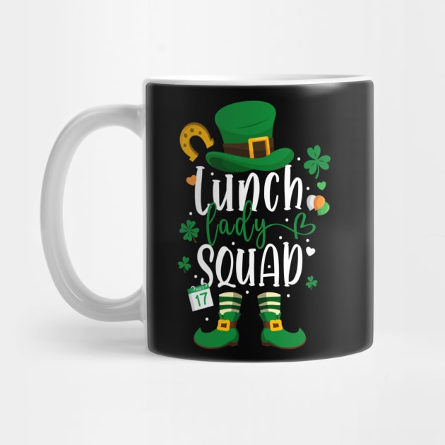 Lunch Lady Squad Happy St Patrick's Day Leprechaun Gifts by dounjdesigner